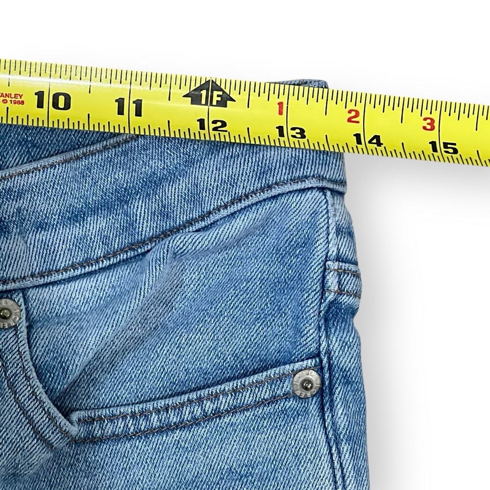 J Crew Denim Women’s 26 Billie 10” Demi Boot Crop Jeans Mid Rise Button Fly - Picture 12 of 14